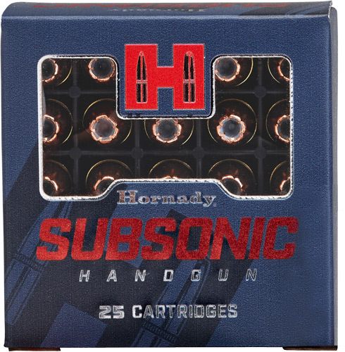 Hornady 90287 Subsonic Handgun 9mmLuger 147gr XTP 25 Per Box/10 Case view 3