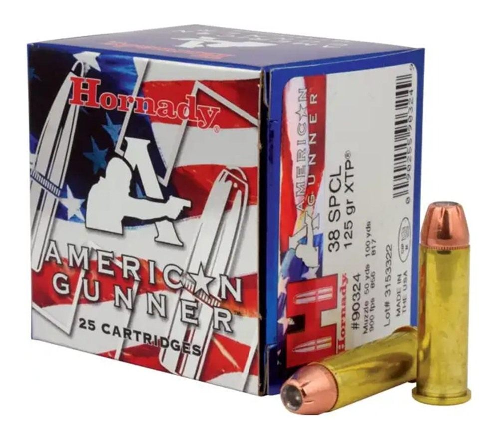 Hornady 90324 American Gunner 38 Special 125gr XTP Hollow Point 25 Per Box/ view 2