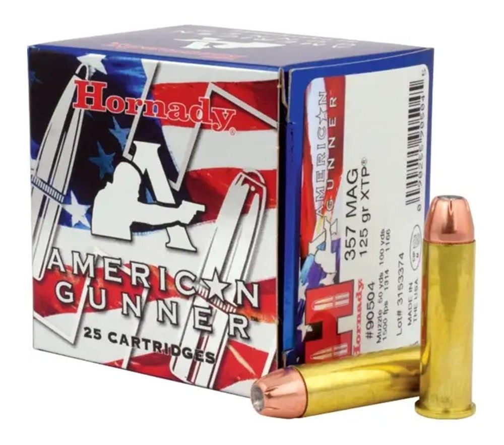 Hornady 90504 American Gunner 357 Mag 125gr XTP Hollow Point 25 Per Box/10 view 2