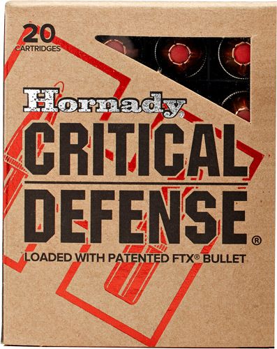 Hornady 90700 Critical Defense 44S WSpl 165gr Flex Tip eXpanding 20 Per Box view 4