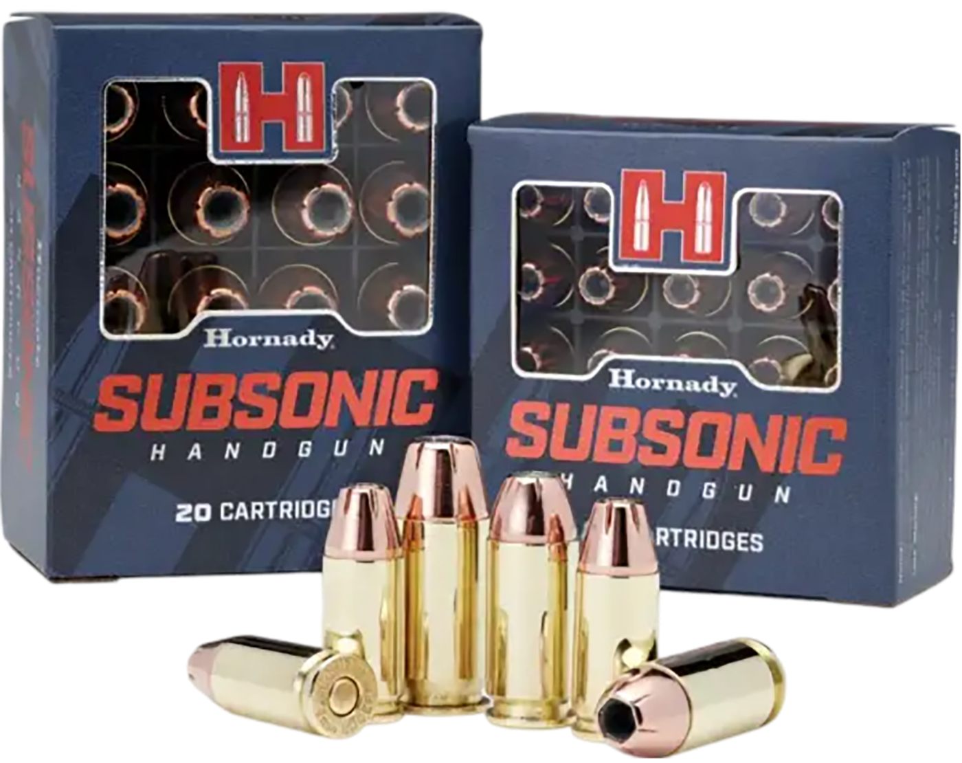 Hornady 90971 Subsonic Handgun 45ACP 230gr XTP 20 Per Box/10 Case
