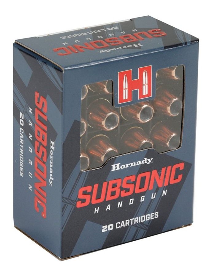 Hornady 90971 Subsonic Handgun 45ACP 230gr XTP 20 Per Box/10 Case view 2