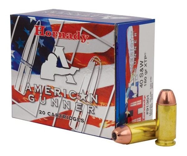 Hornady 91364 American Gunner 40 S W 180 gr XTP Hollow Point 20 Per Box/ 10 view 2