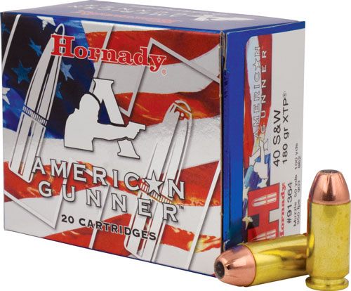 Hornady 91364 American Gunner 40 S W 180 gr XTP Hollow Point 20 Per Box/ 10 view 3