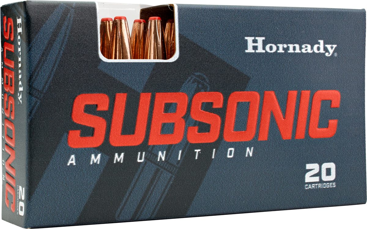 Hornady 91369 Subsonic Handgun 40S W 180gr XTP 20 Per Box/10 Case