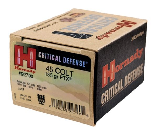 Hornady 92790 Critical Defense 45 Colt 185gr Flex Tip eXpanding 20 Per Box/ view 3