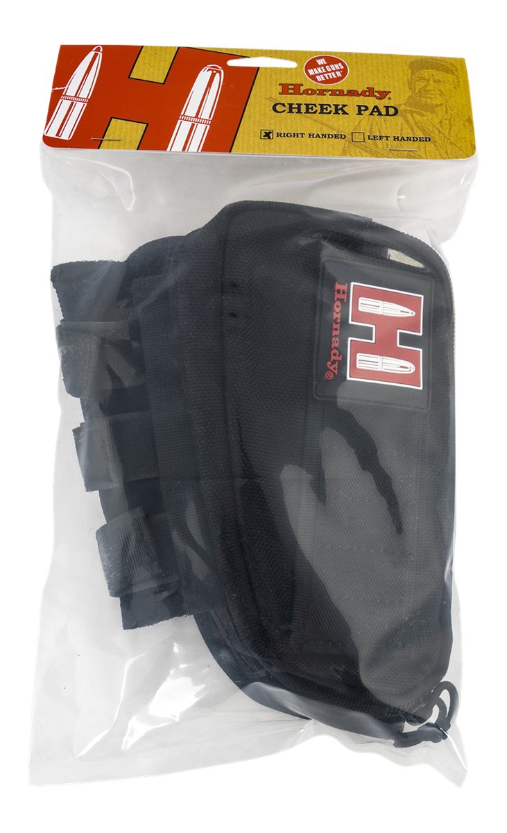 Hornady 99108 Gun Cheek Piece Black Cordura 5rd Rifle Right Hand