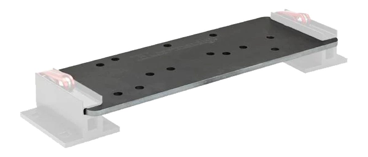 Hornady 399698 Quick Detach Universal Mounting Plate, Red