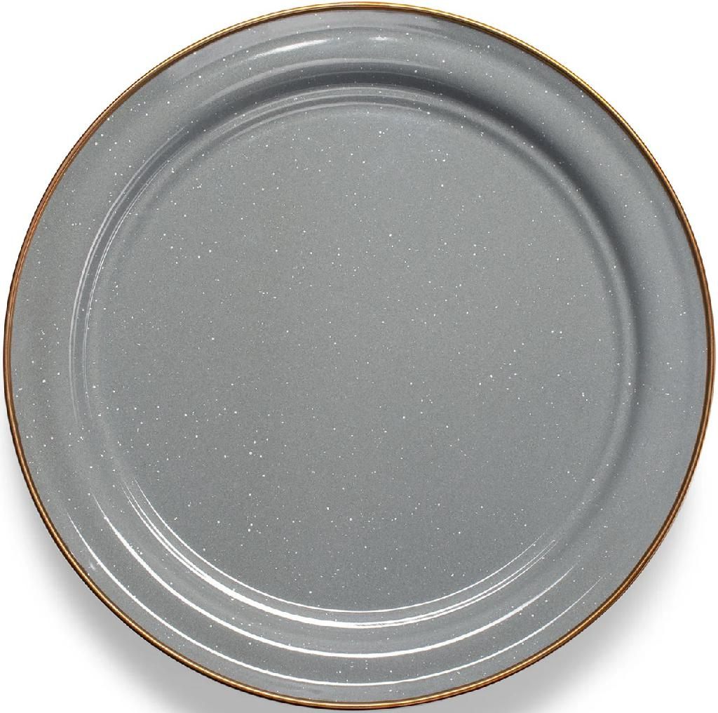 GSI Outdoor Products Mesa Enamelware 10in Plate (Earl Grey)