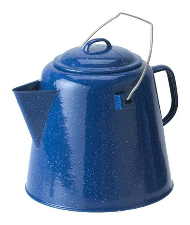 Gsi Outdoor Products Enamelware 20 Cup Coffee Boiler (blue)