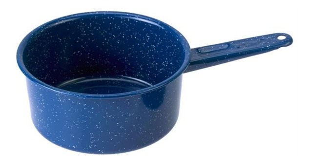 Gsi Outdoor Products Enamelware 2 QT Saucepan (blue)