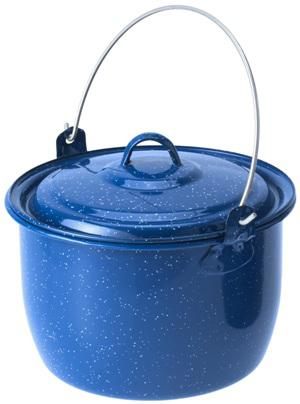 Gsi Outdoor Products Enamelware 3 QT Convex Kettle (blue)