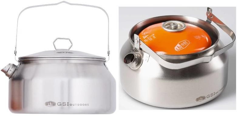 Gsi Outdoor Products Glacier Stainless Tea Kettle-1 QT