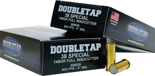Double Tap Ammunition 38SP148T50 Home Defense 38 Special 148gr Wadcutter 50 view 2