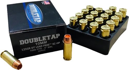 Double Tap Ammunition 10MM125X Tactical 10mmAuto 125gr DT Lead Free 20 Per view 2