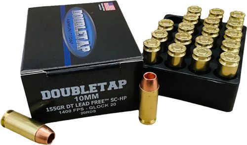 DoubleTap Ammunition 10MM155X Tactical 10mmAuto 155gr DT Lead Free 20 Per B view 2