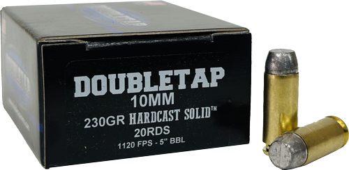 Doubletap Ammunition 10MM230HC Hunter 10mmAuto 230gr Hard Cast Solid 20 Per view 2