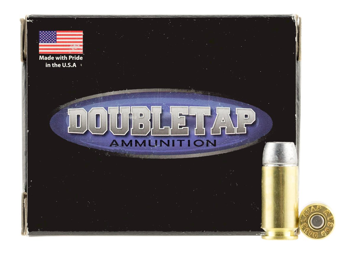 Doubletap Ammunition 40200HC Hunter 40S W 200gr Hard Cast Solid 20 Per Box/