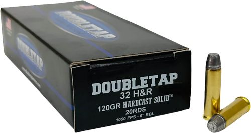DoubleTap Ammunition 32 HRM 120GR Wfngc Hardcast Solin 20RD 50BX/CS