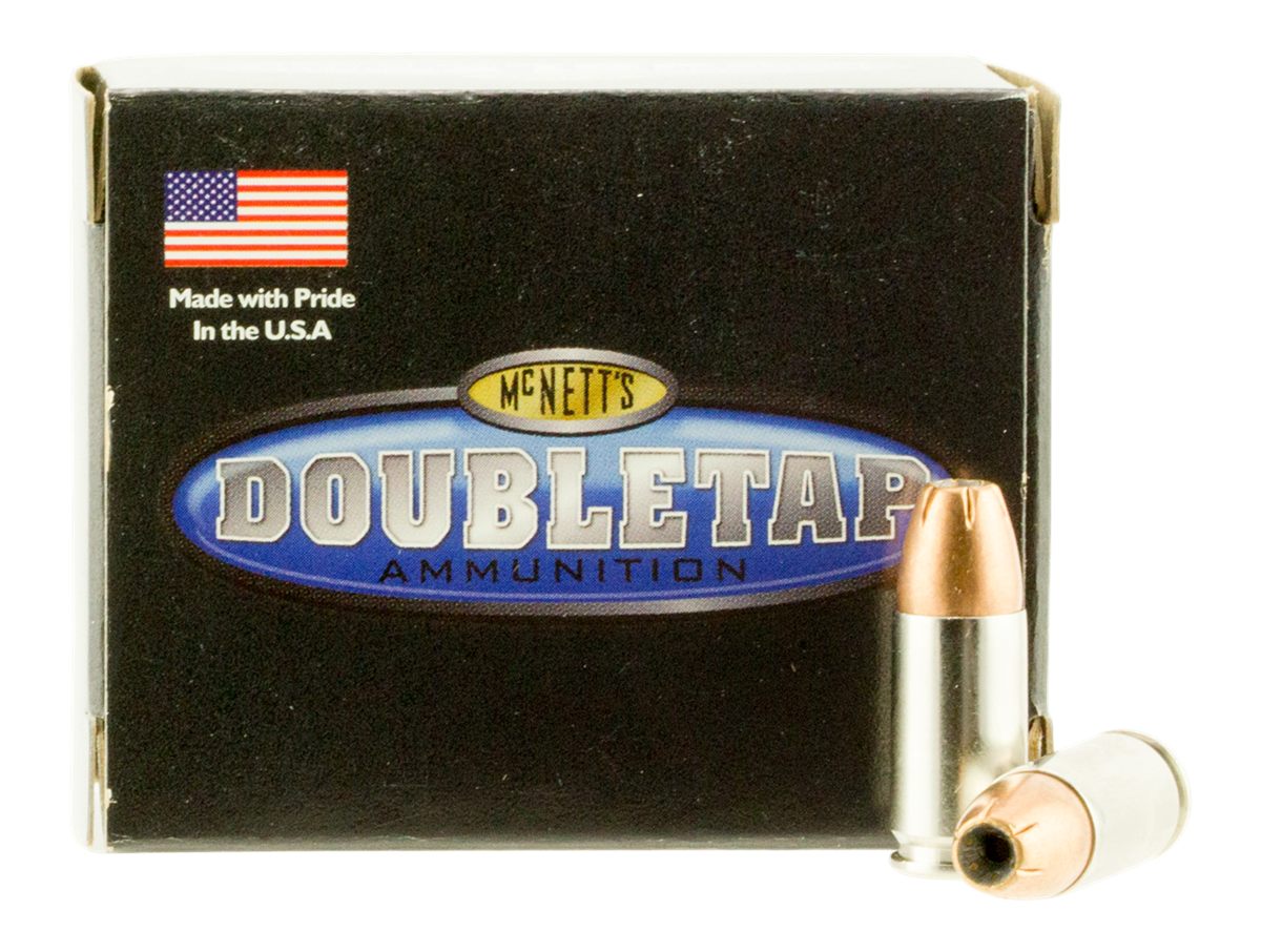 DoubleTap Ammunition 9MM165EQ Home Defense 9mmLuger+P 165gr Jacketed Hollow