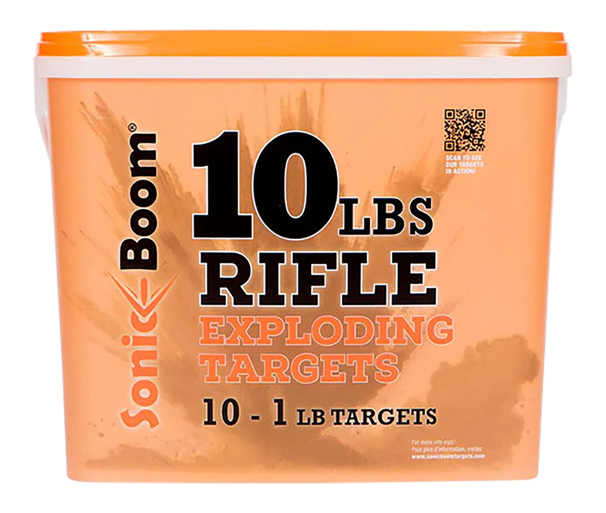 Jerent Enterprises Sonic Boom SBT0110P Rifle Exploding Target 1 lb 10 Pack