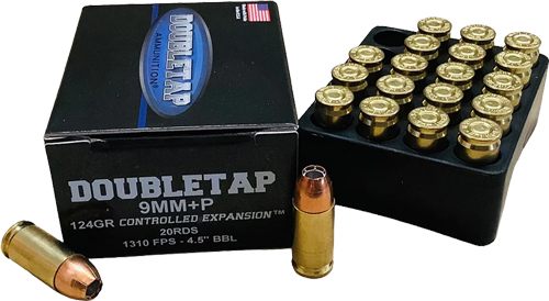 Doubletap Ammunition 9MM124HP209mm+P Luger 124gr Controlled Expansion JHP 2 view 2