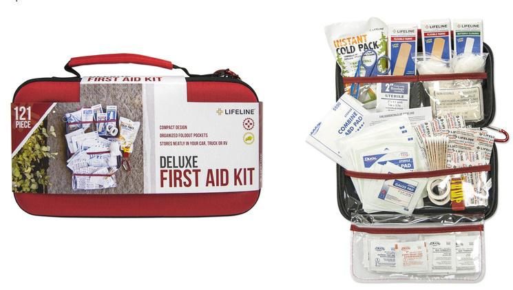 Lifeline First Aid Deluxe Hardshell Foam Kit (121pc)