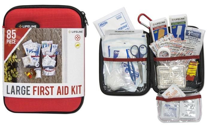 Lifeline First Aid Large Hard-shell Foam Kit (85pc)