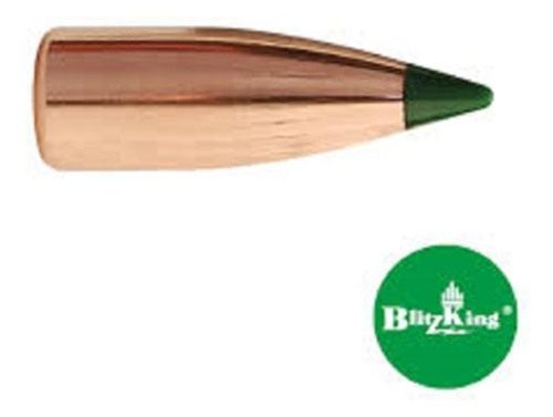 Sierra Bullets BlitzKing Rifle 6mm .243in 55 gr Blkg 100/ct