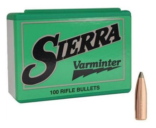 Sierra Bullets Varminter Rifle 6mm .243in 80 gr SBT-Blitz 100/ct view 2