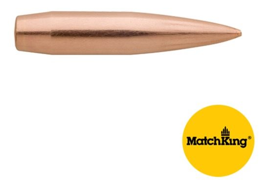 Sierra Bullets MatchKing Rifle .264 cal/6.5m .264in 130 gr HPBT 100/ct view 2