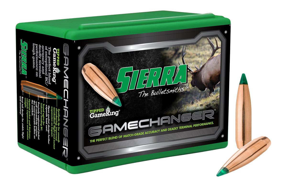 Sierra Bullets Tipped GameKing Rifle .30 cal/7.62mm .308in 125 gr PT 100/ct