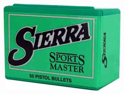 Sierra Bullets Sports Master Handgun .50 cal .500in 400 gr JSP 50/ct
