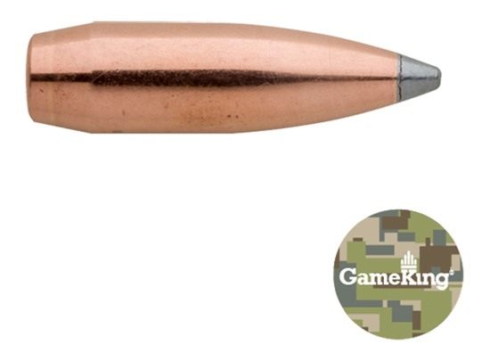 Sierra Bullets High Velocity GameKing Rifle .22 cal .224in 62 gr SBT 100/ct view 2