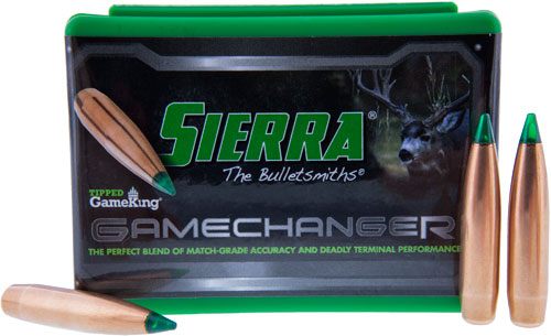 Sierra Bullets 4565T Tipped GameKing 7mm 165gr Hollow Point Boat Tail 50/Bo view 3
