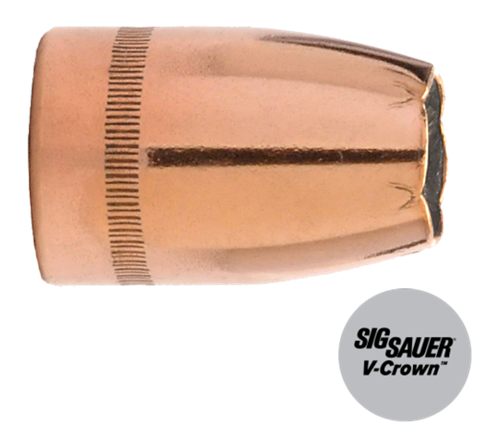 Sierra Bullets Sig Sauer V-Crown By Handgun 9mm .355in 124 gr. JHP 500/ct
