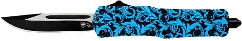 Templar Knife Large OTF Maiden Teal 3.5in Black Drop Point