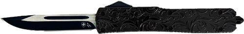 Templar Knife Slim OTF Maiden Black Gloss 3.1in BLK Droppt