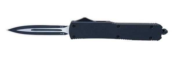 Templar Knife MBR131 Gen II Slim 3.50in OTF Dagger Plain Black Oxide Stonew view 2