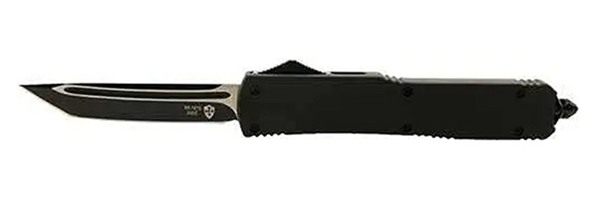 Templar Knife Slim OTF Black Rubber 3.1in Tanto