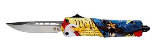 Templar Knife SEG332 Gen II Eagle Small 2.69in OTF Drop Point Plain Powder view 2