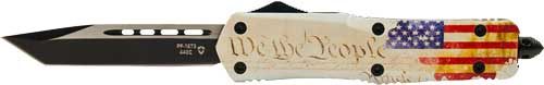Templar Knife Large OTF WE THE People 3.5in Black Tanto view 2