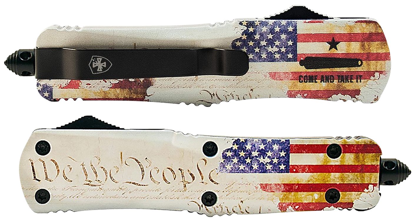 Templar Knife SWTP131 Gen II We The People Small 2.69in OTF Dagger Plain Bl