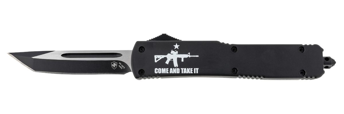 Templar Knife MAR15231 Gen II Come And Take It Slim 3.43in OTF Tanto Plain