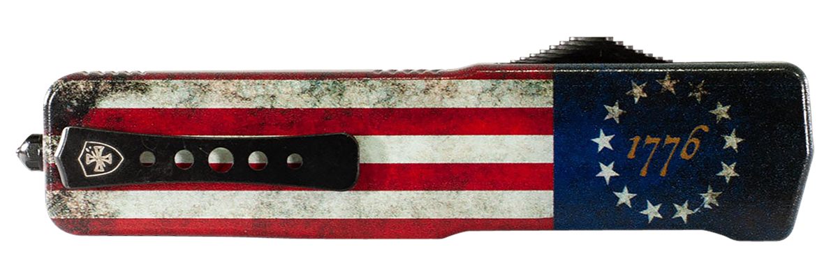 Templar Knife LZBRF321 Premium Weighted Betsy Ross Flag Large 3.55in OTF Dr