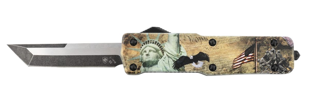 Templar Knife SZLIB221 Premium Weighted Liberty Small 3in OTF Tanto Plain B