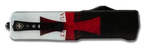 Templar Knife Knives Premium Weighted Automatic 3in Serrated Dagger Blade F