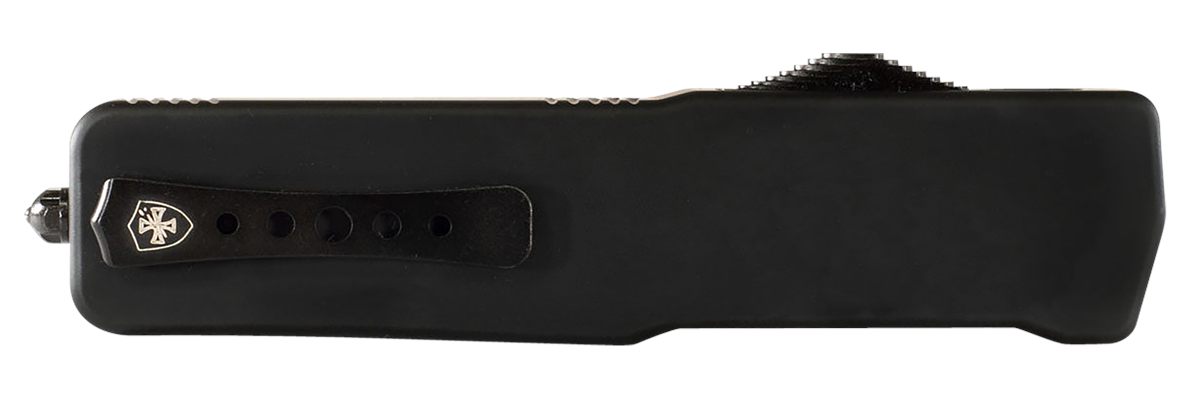 Templar Knife LABR321 Premium LW Large 3.50in OTF Drop Point Plain Black Ox