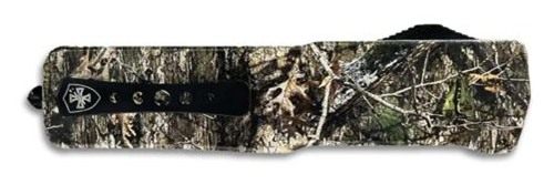 Templar Knife Premium Weighted Large 3-1/2in D2 Tanto Blade Mossy Oak Count