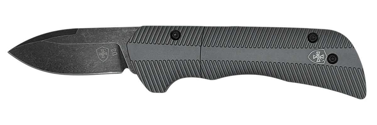 Templar Knife Cali Auto Assist 1.90in Folding Drop Point Plain D2 Steel Bla